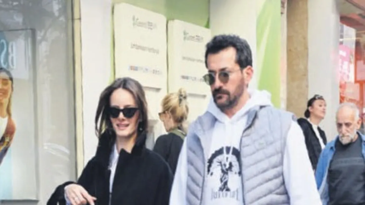 Burç Kümbetlioğlu, sevgilisiyle Nişantaşı'nda görüntülendi!