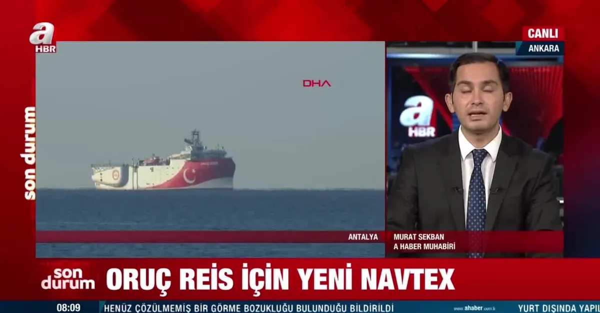 Oruç Reis’e sondaj görevi