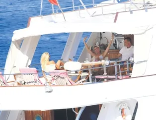 Fikret Orman ile Tuğba Coşkun’un tatil sefası