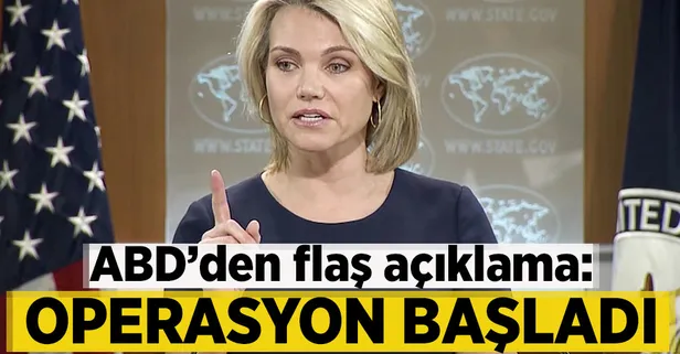 ABD'den Suriye'de DEAŞ'a operasyon açıklaması