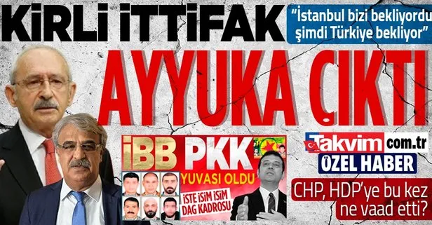 Kirli ittifak bir kez daha ayyuka çıktı! HDP - CHP kardeşliği: İstanbul bizi bekliyordu, geldik Türkiye bizi bekliyor, geliyoruz