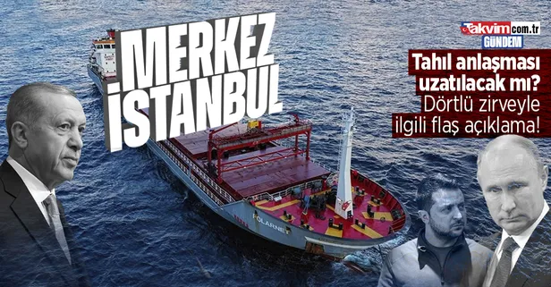 Tahıl koridoru anlaşması devam edecek mi? Milli Savunma Bakanı Hulusi Akar'dan flaş açıklama