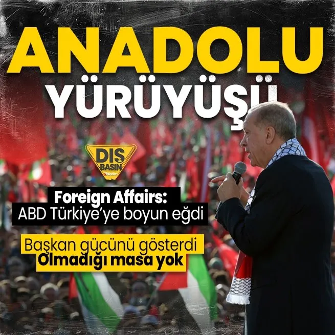 Başkan Erdoğan’ın Türkiye’si! Foreign Affairs ‘ABD boyun eğdi’ dedi: Afrika, Kafkasya ve Balkanlar’da gücünü gösterdi