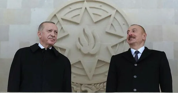Başkan Erdoğan ile Azerbaycan Cumhurbaşkanı Aliyev arasında  Şehitleri Anma Günü görüşmesi!