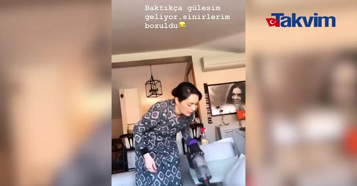 Ezgi Mola dizideki rolünü eve taşıdı sevgilisi isyan etti!