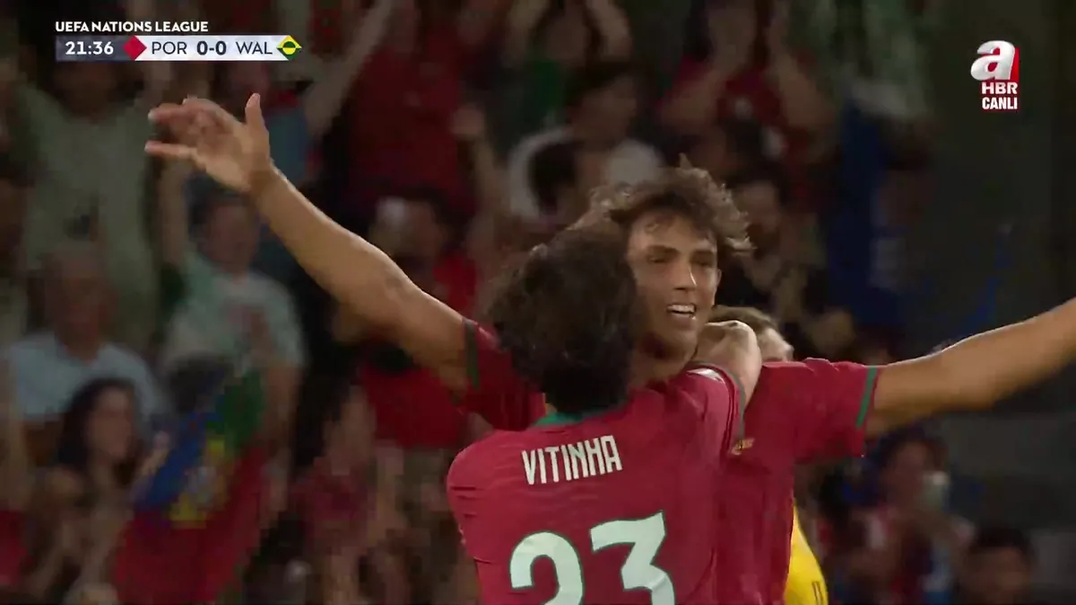 Portekiz 1-0 Galler GOL: Joao Felix