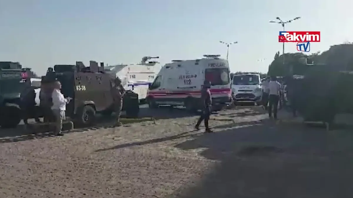 Silahlı kavga kameralara yansıdı