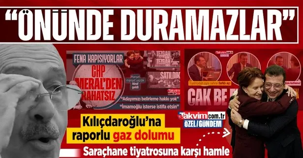 CHP’den Saraçhane tiyatrosuna karşı hamle! Danışmanlarından Kılıçdaroğlu’na gaz dolumu: Yıldızınız yüksek, önünüzde duramazlar