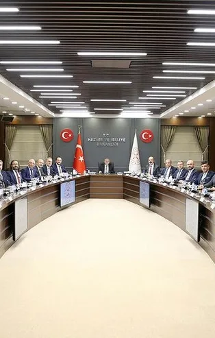 Son dakika: Hazine ve Maliye Bakanı Nureddin Nebati iş dünyasının temsilcilerini kabule başladı