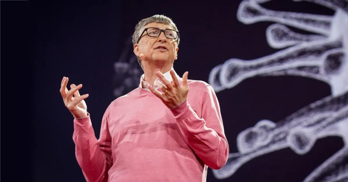 Çipli komplo teorilerinin odağındaki Bill Gates’ten mutasyona karşı üçüncü doz aşı uyarısı