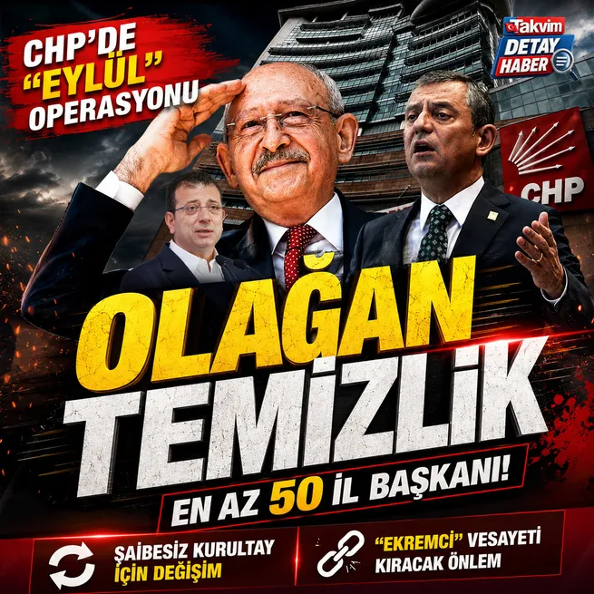 CHPde olağan temizlik! Şaibesiz kurultay için illerde kapsamlı değişim | Ekremci vesayeti kıracak önlemler