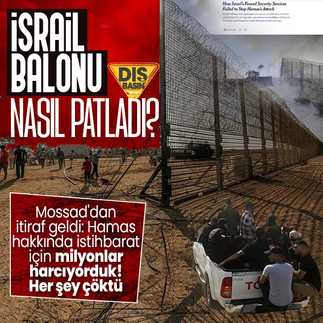 İsrail balonu nasıl patladı? İsrailli yetkililer itiraf etti: Hamas hakkında istihbarat için milyonlar harcıyoruz! Her şey çöktü