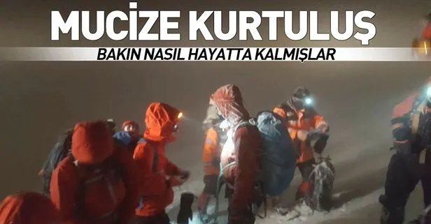 Son dakika: Uludağ’da kaybolan 2 dağcı bulundu! Hayatta kalmak için kar mağarası yapmışlar