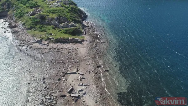 Deniz çekilince ortaya çıktı! Tam 3 bin 500 yıllık kral yolu - 7