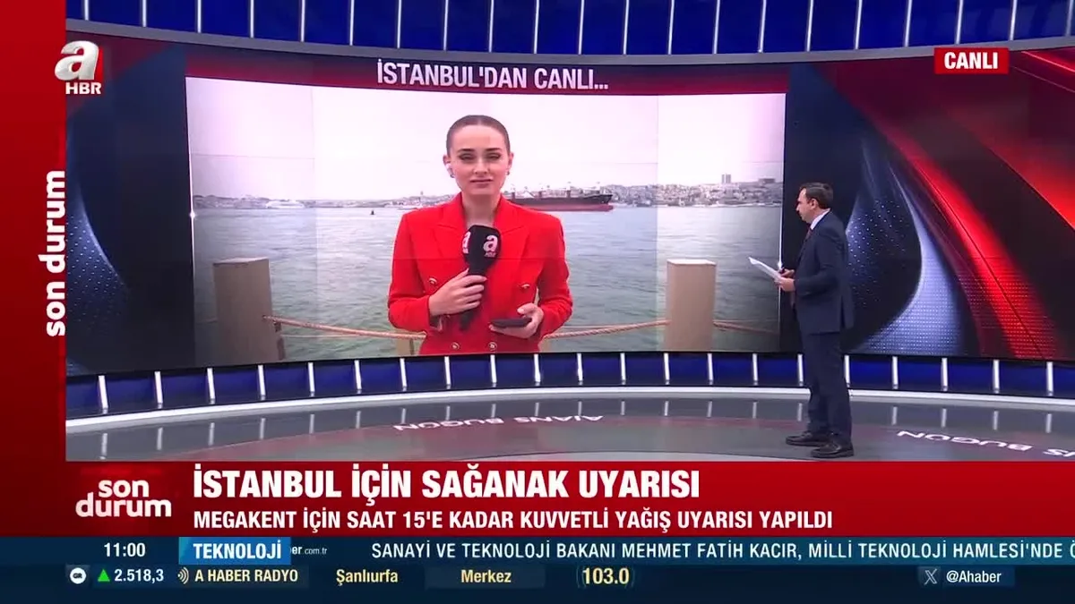 İstanbul için sağanak uyarısı! İşte detaylar...