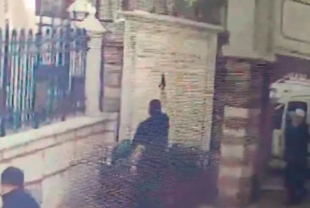 Camide havaya ateş açmıştı