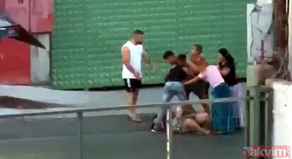 Avcılar'da dehşet görüntüleri: Yerde sürüklediği kadını tekme tokat dövdü - 5