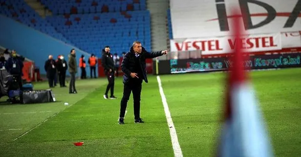 Trabzonspor’un hocası Abdullah Avcı: Oyunun hakkı beraberlikti