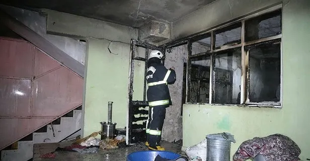 Kahramanmaraş’ta yangın! 3’ü çocuk 7 kişi hastaneye kaldırıldı