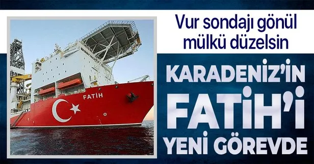 Son dakika! Karadeniz’in Fatih’i yeni görevde! Amasra-1 kuyusunda sondaj başladı