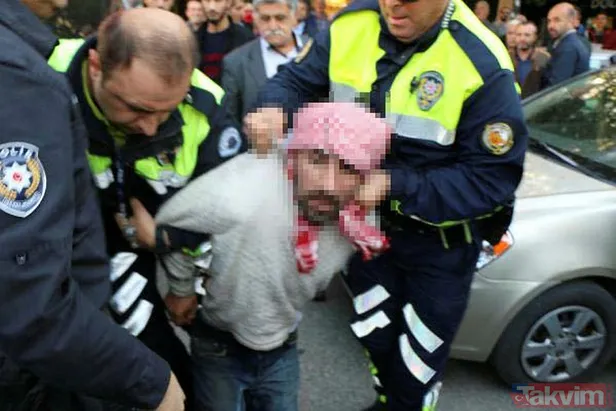 Atatürk heykeline çıkan balici linç edildi