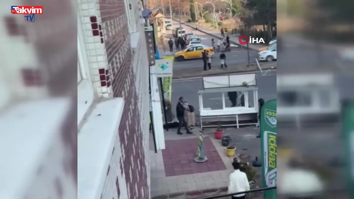 Diyarbakır’da silahlı kavga anı kamerada!