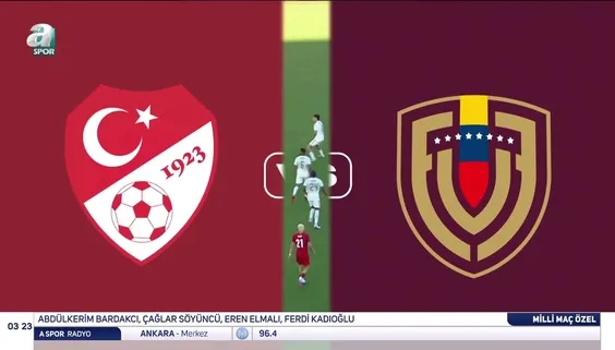 Venezuela 1-2 Türkiye | MAÇ ÖZETİ İZLE