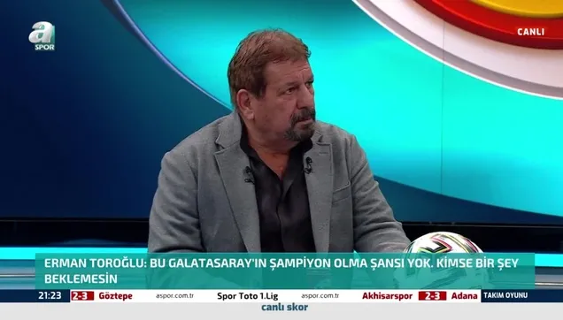 A Spor yorumcusu Erman Toroğlu: Fatih Terim bırakmalı