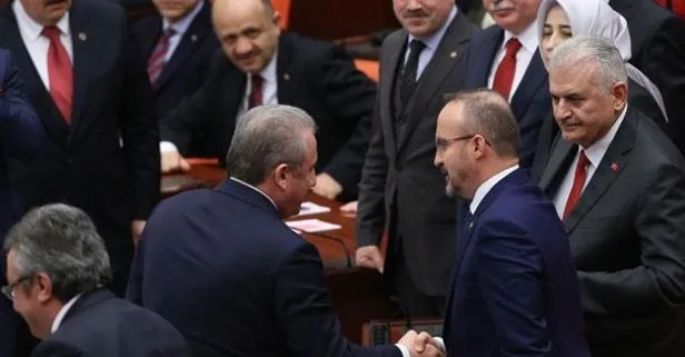AK Parti'den Bahçeli'ye Şentop teşekkürü
