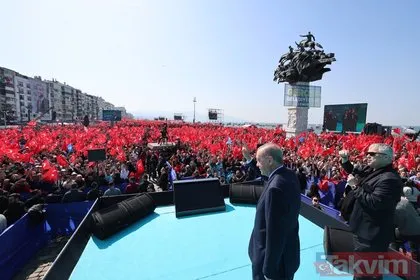 CHP’nin kalesi yıkıldı! AK Parti’nin İzmir mitinginde 100 bin kişi! Başkan Erdoğan’a coşkulu sevgi gösterisi