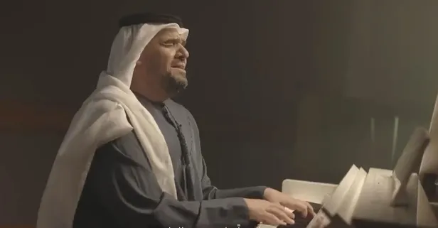 BAE'li sanatçı Hüseyin El Cesmi'den Başkan Recep Tayyip Erdoğan'a ‘Beraber yürüdük biz bu yollarda’ sürprizi