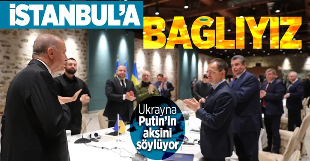 Ukrayna'dan Rusya'nın müzakere açıklamasına yanıt: İstanbul mutabakatına bağlıyız