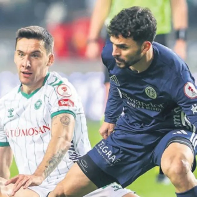 Konya tek attı 3 puan kaptı