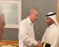 Başkan Erdoğan, Kuveyt Ulusal Meclisi Başkanı Marzuk Ali El-Ganim ile görüştü