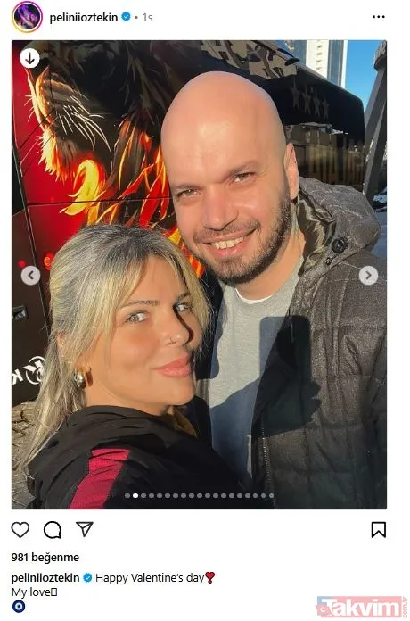 Ünlü isimlerden 14 Şubat Sevgililer Günü paylaşımları! Aşklarını böyle haykırdılar! Esra Erol, Burak Çelik, Yasmin Erbil... - 13