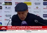 Abdullah Avcı yeni Malatyaspor galibiyetini Trabzon şehrine armağan etti