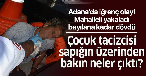 Adana'da iğrenç olay! Çocuk tacizcisinin üzerinden bunlar çıktı