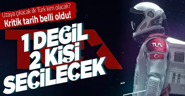 Türkiye’nin astronot seçim tarihi belli oldu: Uzaya gidecek ilk Türk bir bilim insanı olacak