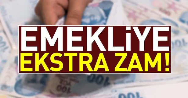 Emekliye ekstra zam