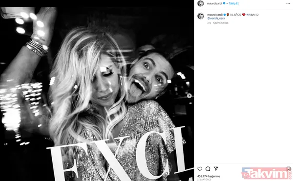 Birlikte koskoca 10 yıl "Prensler vardır ve ben onu buldum" Mauro Icardi ve eşi Wanda Nara'nın aşk dolu yıl dönümü paylaşımları - 19
