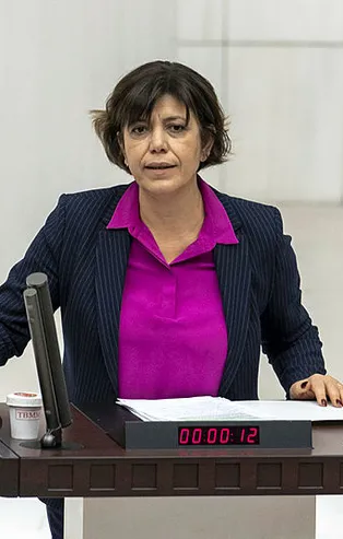 HDP'li isimden Meclis'te skandal sözler! Meral Danış Beştaş TBMM'de terör örgütü PKK'lı isimleri andı