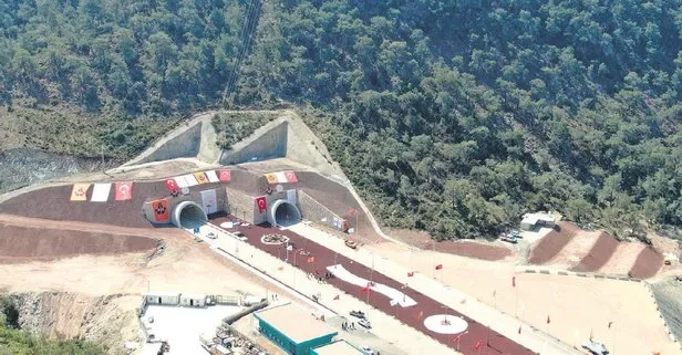 Başkan Erdoğan  Antalya’daki Phaselis Tüneli’nin açılışında konuştu: Enflasyonun boynunu kıracağız