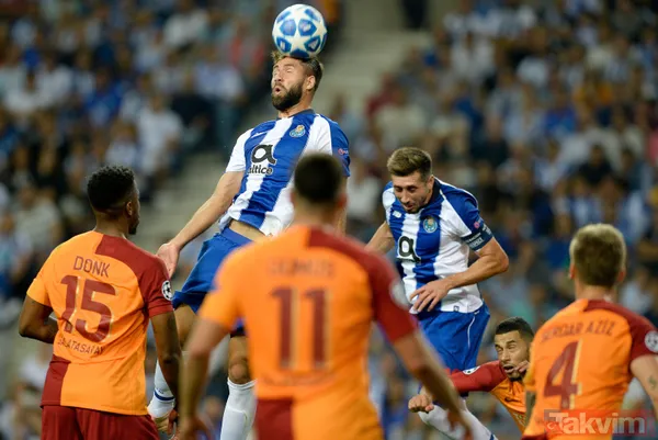 Cimbom Portekiz'de kayıp | Porto:1-Galatasaray:0 Maç sonucu - 13