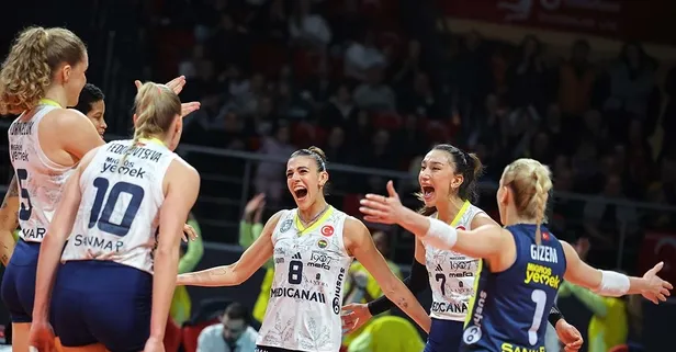 Fenerbahçe Eczacıbaşı'nı devirdi!