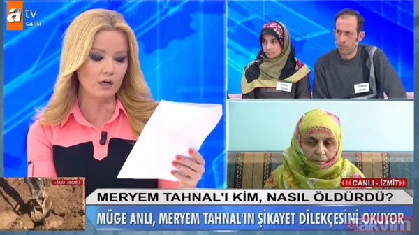 Müge Anlı, Tuncer Ustael olayının sırını çözdü! Müge Anlı'da bugün Meryem Tahnal'ın dilekçesi ortaya çıktı 9 Ocak - 9