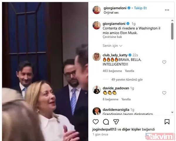 Elon Musk Giorgia Meloni’yi görünce kıpkırmızı oldu aşk iddiaları yeniden alevlendi - 3