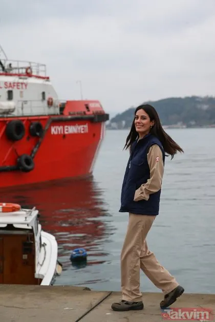 Kıyı Emniyeti’nde görev yapan ilk kadın kaptan: Gizem Turan