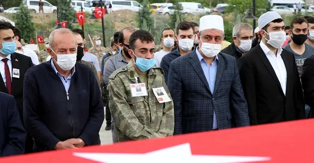 Son dakika: İdlib'de şehit olan Teğmen Canbert Tatar son yolculuğuna uğurlandı