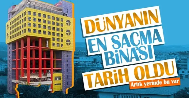 Dünyanın en saçma binası tarih oldu