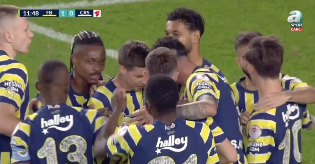 GOL | Fenerbahçe 1 - 0 Rizespor  ⚽ DK:12 - Miha Zajc